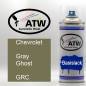 Preview: Chevrolet, Gray Ghost, GRC: 400ml Sprühdose, von ATW Autoteile West.